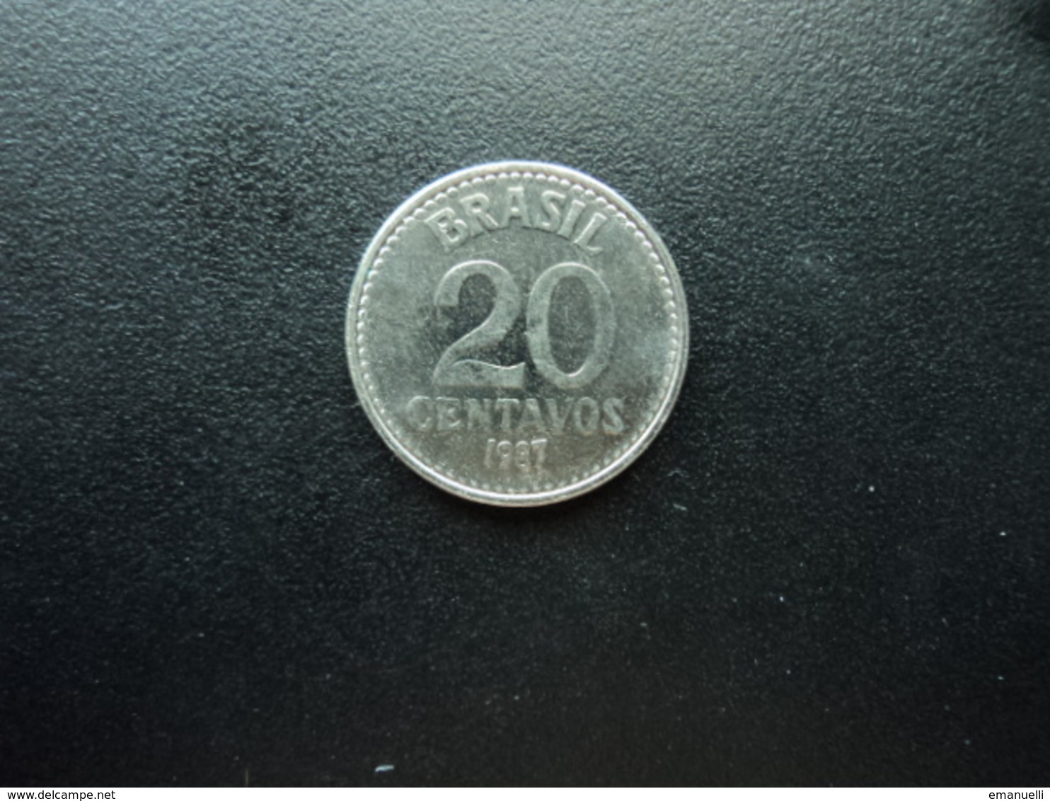 BRÉSIL : 20 CENTAVOS  1987   KM 603    SPL / SUP+ (non Circulé) - Brasil