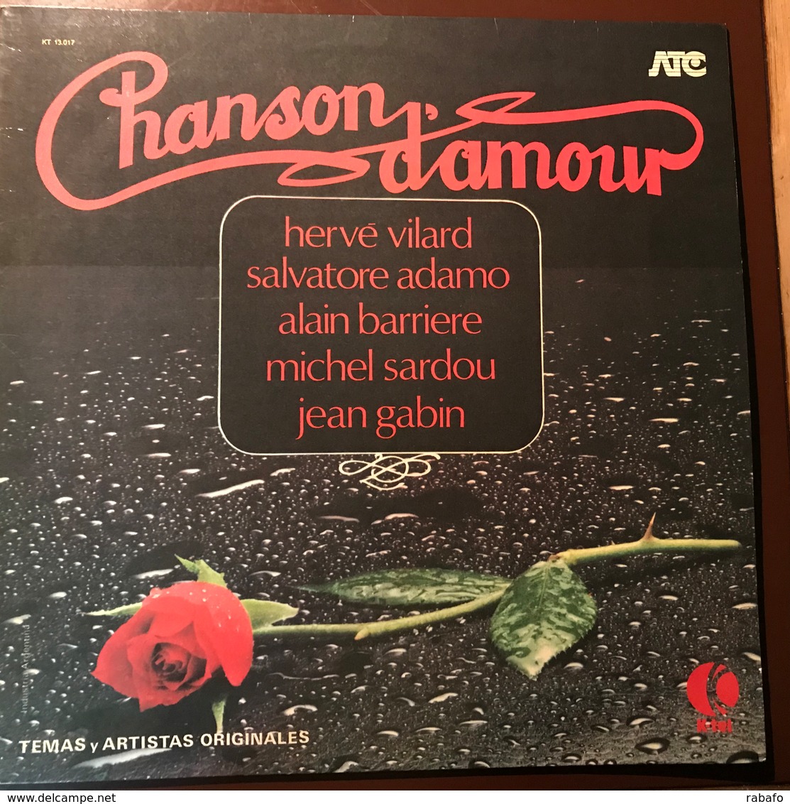 LP Argentino De Artistas Varios Chanson D'amour Año 1981 - Other - French Music