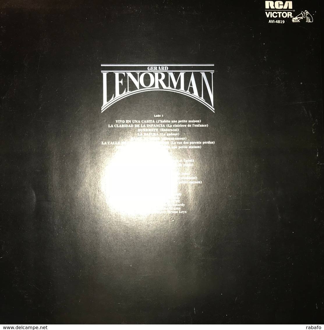 LP Argentino De Gerard Lenorman Año 1981 - Other - French Music