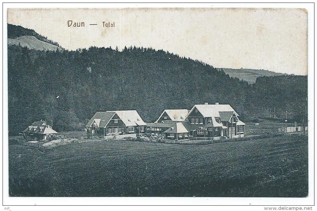 CPA DAUN, TOTAL, RHENANIE PALATINAT, ALLEMAGNE - Daun