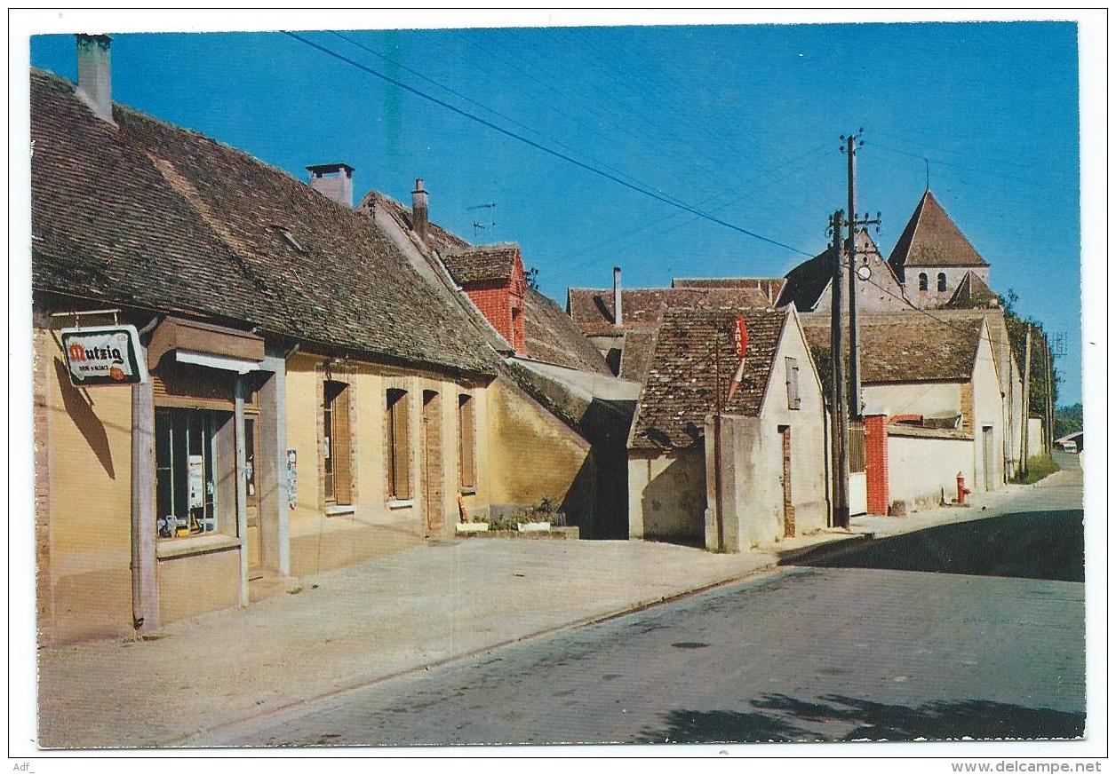 CP NAILLY LES SENS, LE CAFE TABAC, PUB BIERE MUTZIG, YONNE 89 - Autres & Non Classés