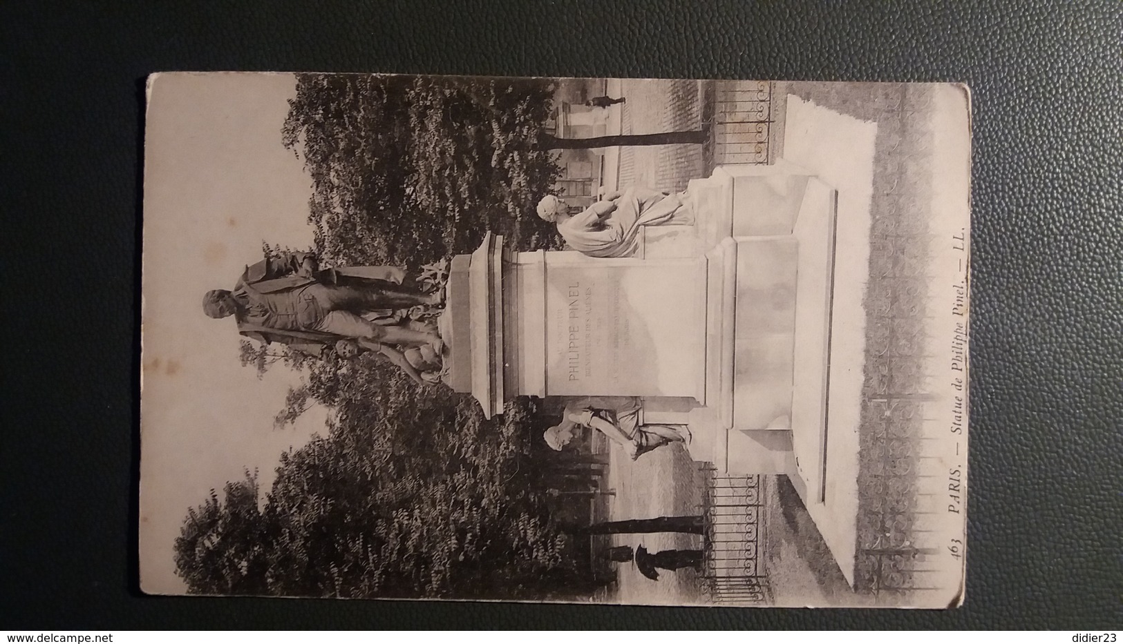 Vente Fixe PARIS STATUE DE SAINT PHILIPPE PINEL - Autres Monuments, édifices