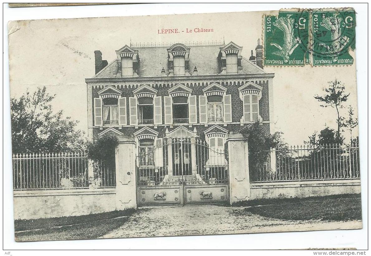 CPA LEPINE, LE CHATEAU, PAS DE CALAIS 62 - Other & Unclassified