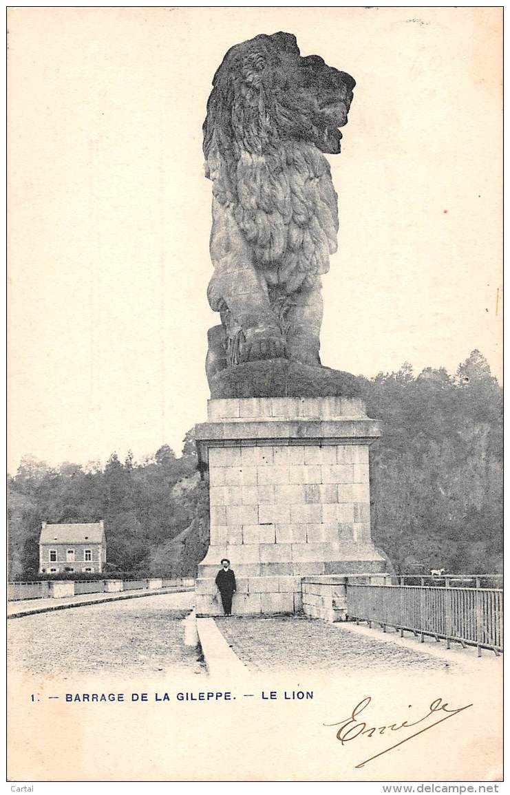 Barrage De LA GILEPPE - Le Lion - Gileppe (Barrage)