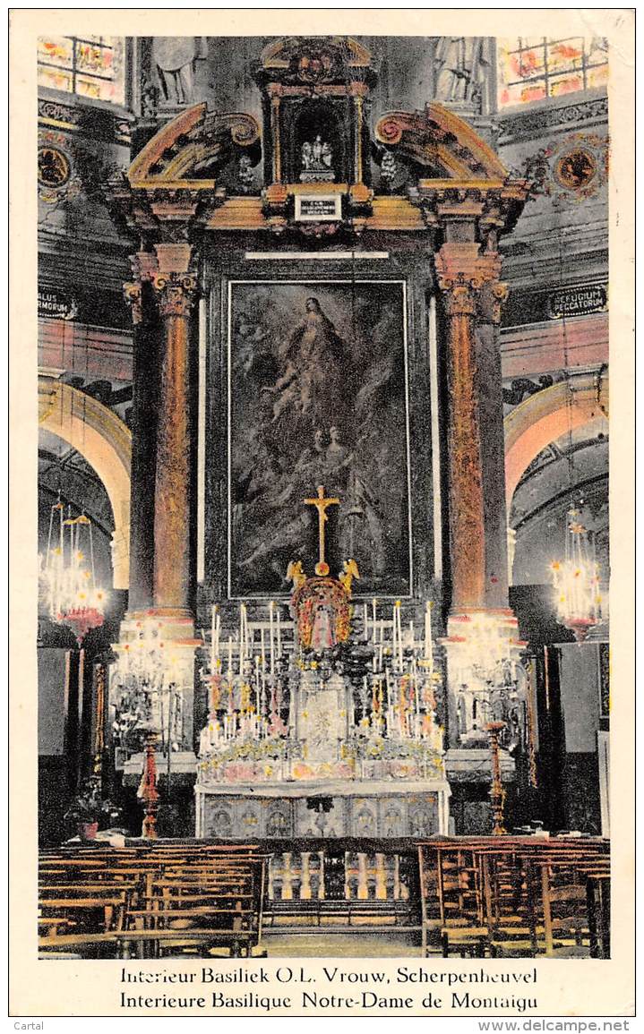 SCHERPENHEUVEL - Interieur Basiliek O.L. Vrouw - Scherpenheuvel-Zichem