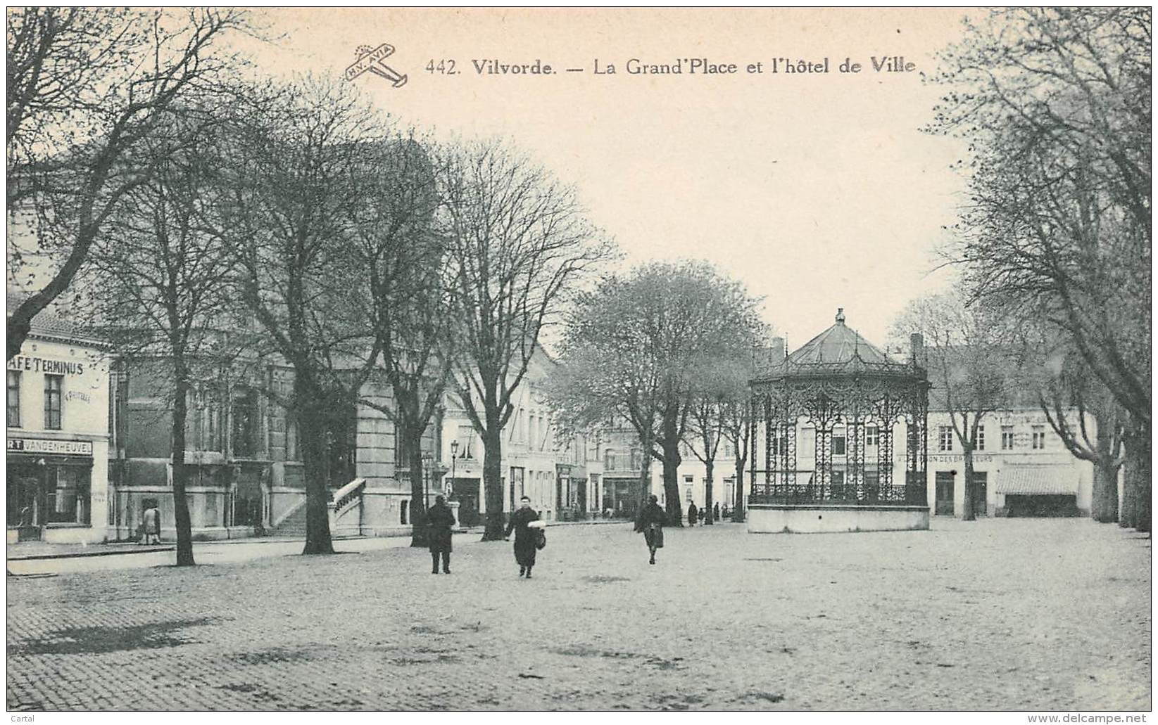 VILVORDE - La Grand'Place Et L'hôtel De Ville - Vilvoorde