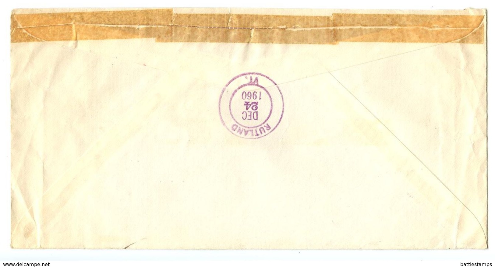 Sweden 1960 Registered Airmail Cover Stockholm To U.S. W/ Scott 566 X 4 - Covers & Documents