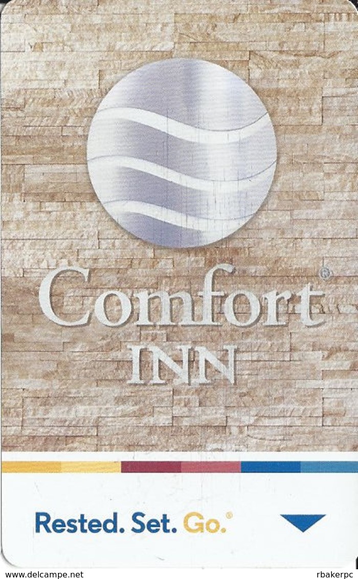 Comfort Inn Hotel Room Key Card - Hotel Keycards