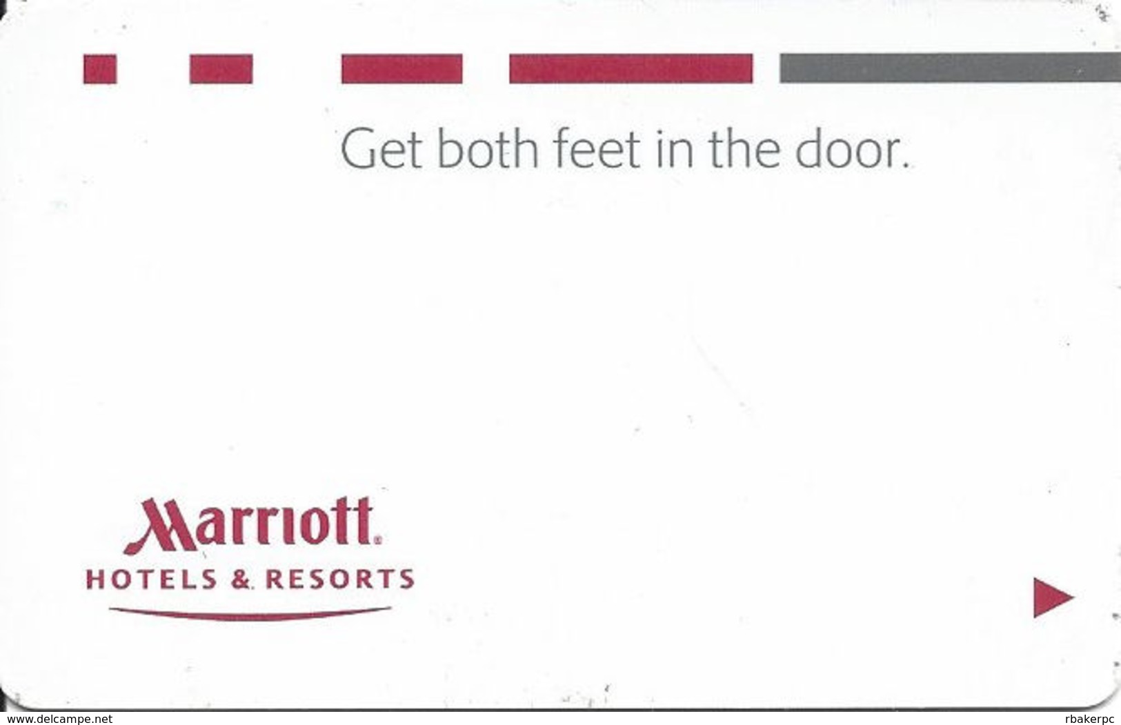 Marriott Hotels & Resorts - Www.plicards.com - Cartes D'hotel