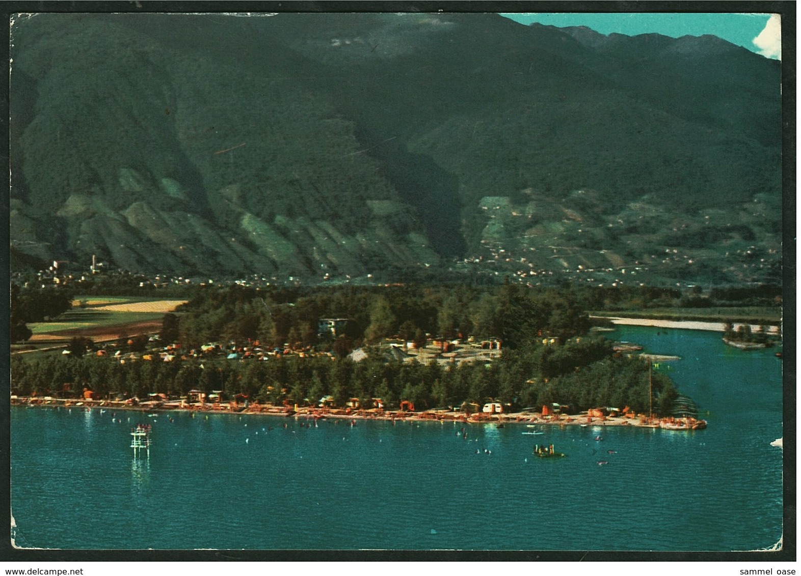 Locarno Tenero  -  Camping Campofelice  -  Ansichtskarte 1962  (8704) - Campo