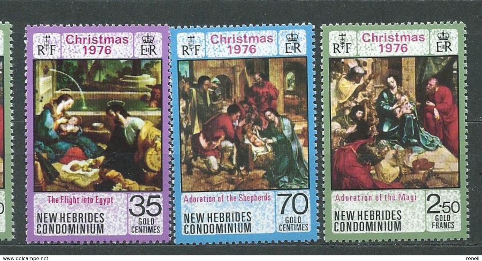 NOUVELLES_HEBRIDES  N°  441/43  **  TB  1 - Unused Stamps