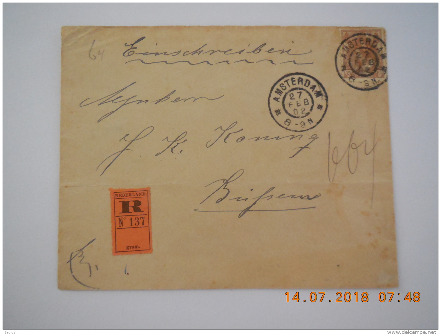 Sevios / Netherland / Stamp **, *, (*) Or Used - Andere & Zonder Classificatie