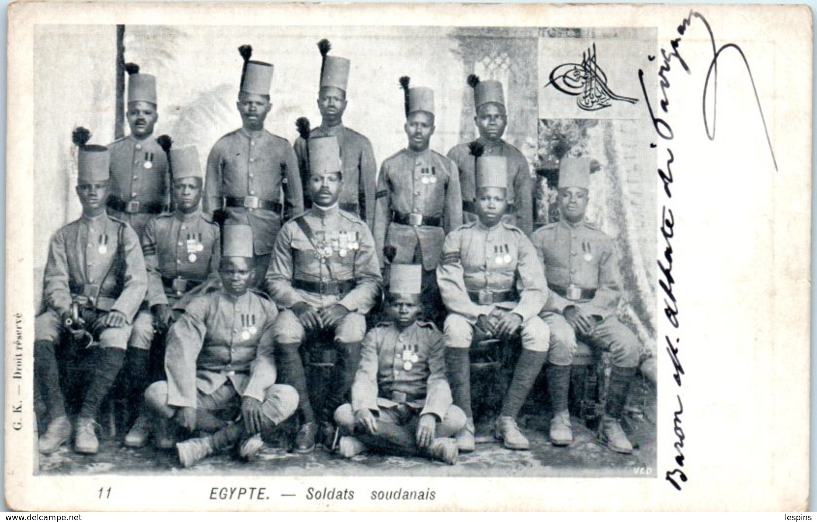 AFRIQUE - EGYPTE -- Soldat Soudanais - Autres & Non Classés