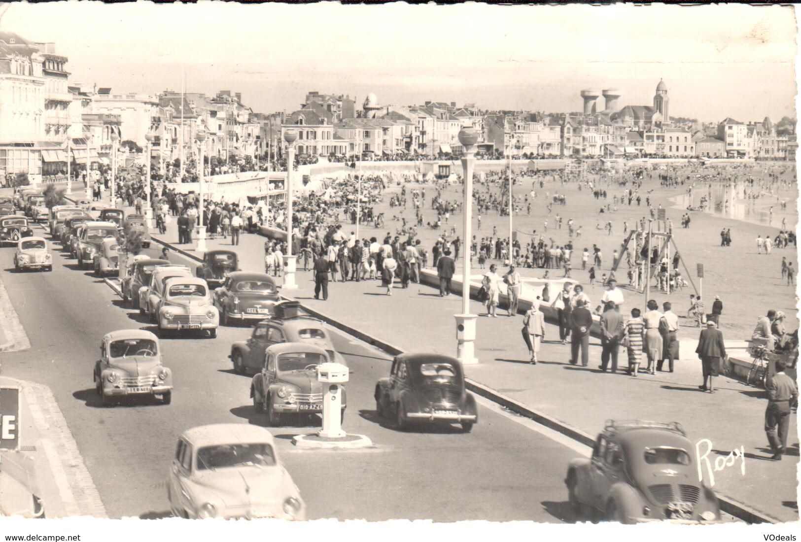 (85) Vendée - CP - Les Sables-d'Olonne - Vue Sur Le Quai Du President Wilson Et La Plage - Sables D'Olonne