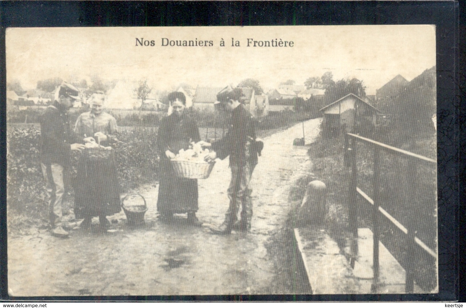 Frankrijk France - Nos Douaniers A La Frontiere - 1910 - Autres & Non Classés