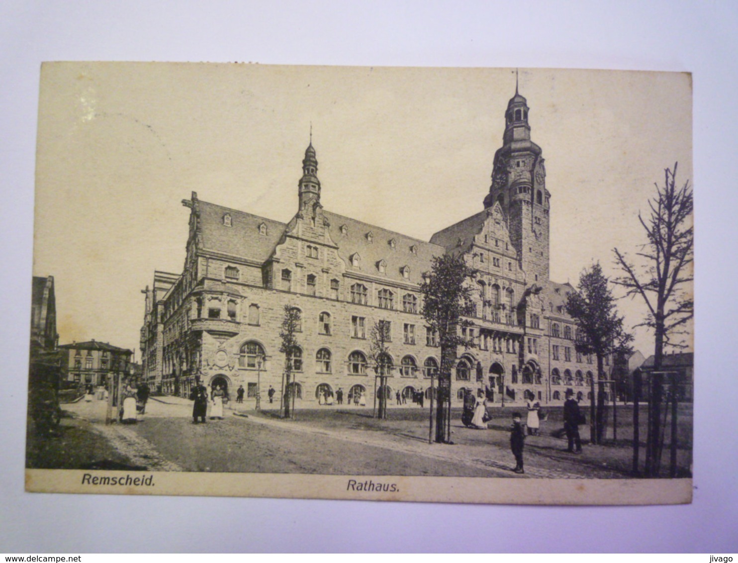 REMSCHEID  :  RATHAUS    1907    - Remscheid