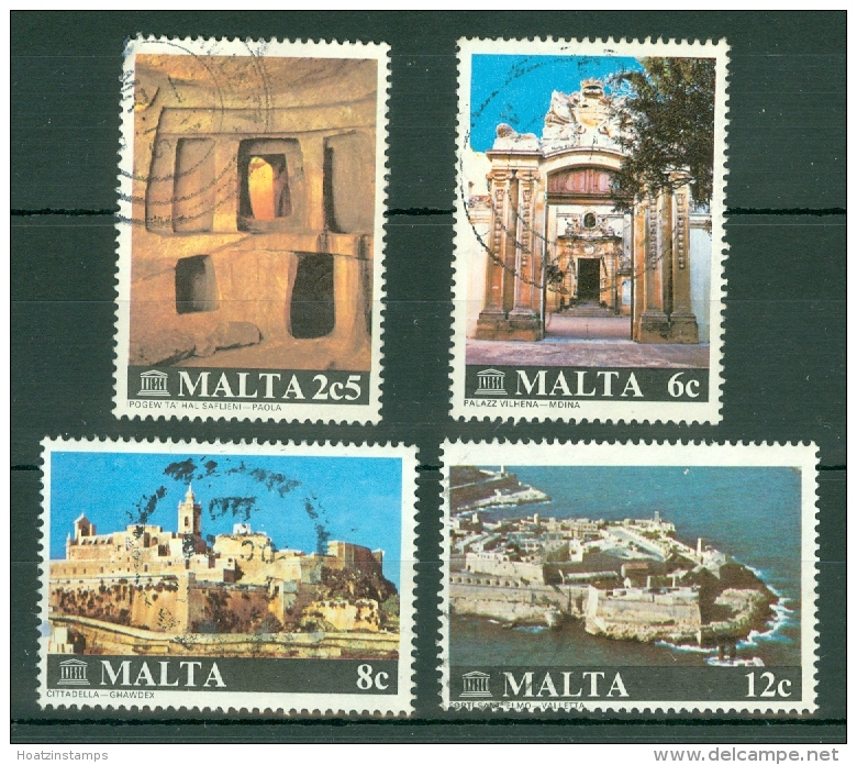 Malta: 1980   International Restoration Of Maltese Monuments Campaign   Used - Malta