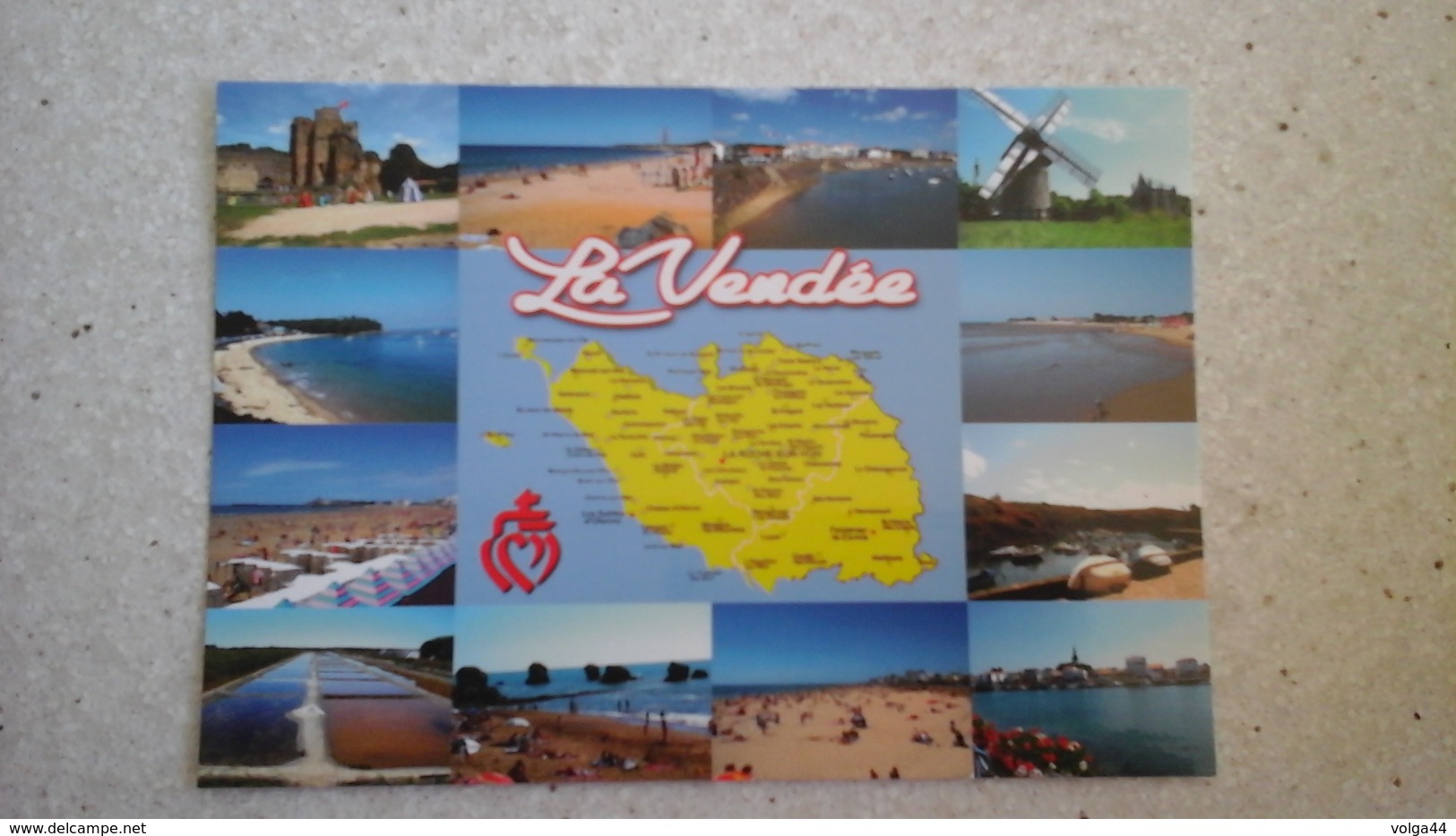 85- Carte Géographique De La VENDEE- Neuve- ,Atlantic Editions- - Cartes Géographiques