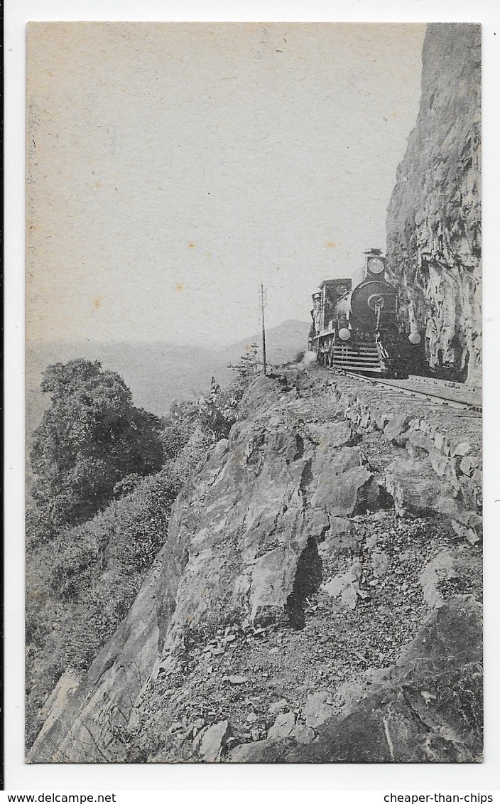 Railway Incline Near Kandy - Plate109 - Sri Lanka (Ceylon)