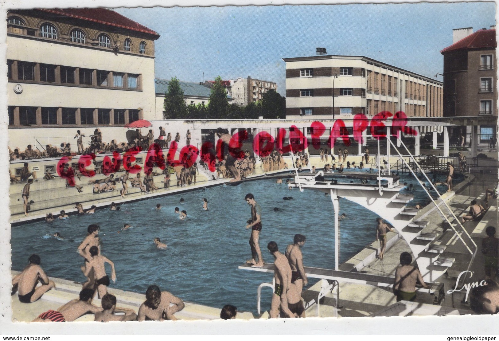 93- SAINT OUEN - ST OUEN - LA PISCINE MUNICIPALE - Saint Ouen