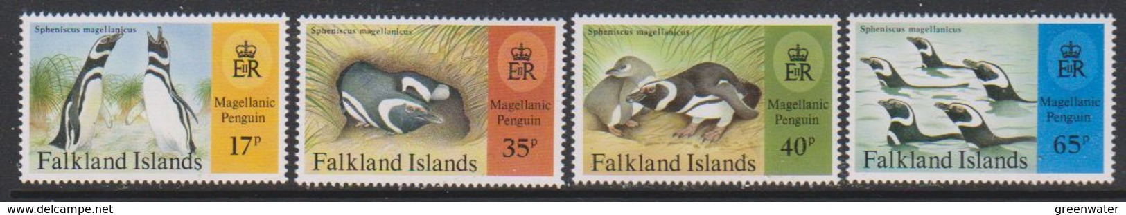 Falkland Islands 1997 Magellanic Penguins 4v  ** Mnh (39493A) - Falklandeilanden