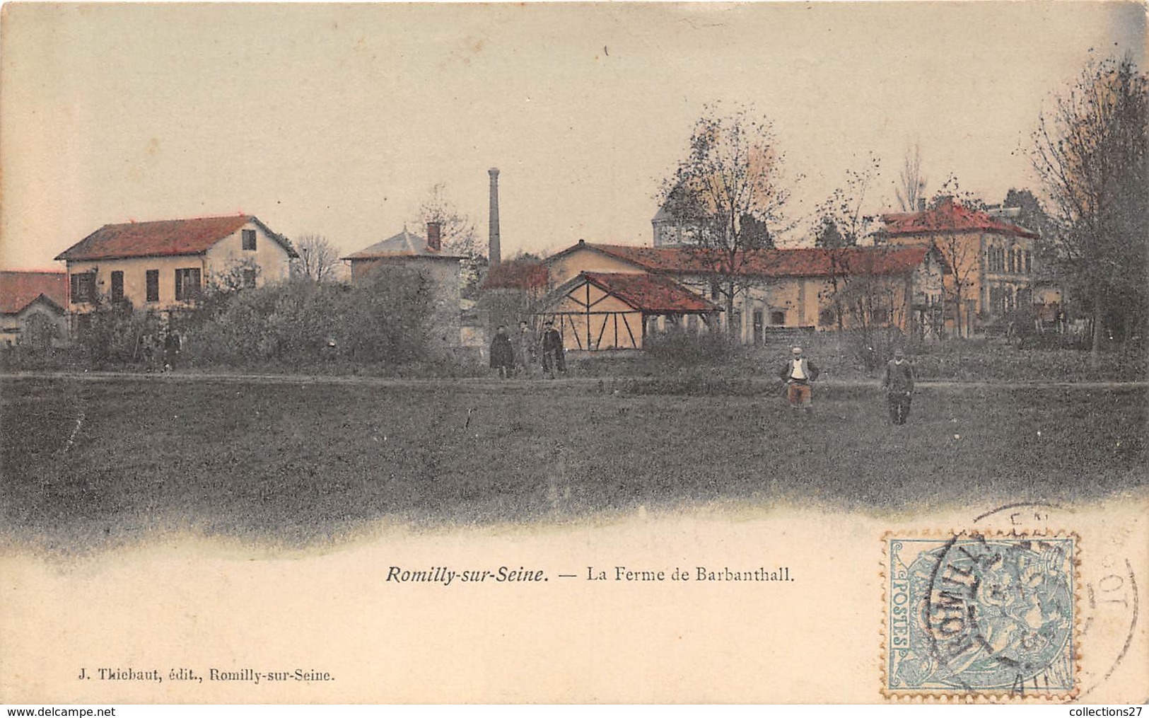 10-ROMILLY-SUR-SEINE- LA FERME DE BARBANTHALL - Romilly-sur-Seine