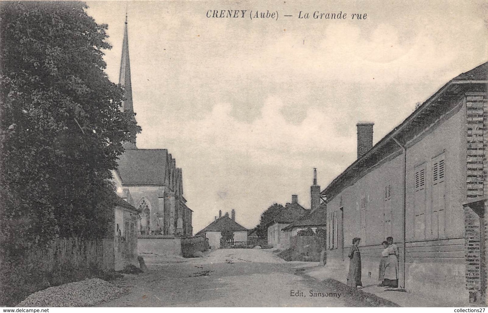 10-GRENEY- LA GRANDE RUE - Autres & Non Classés