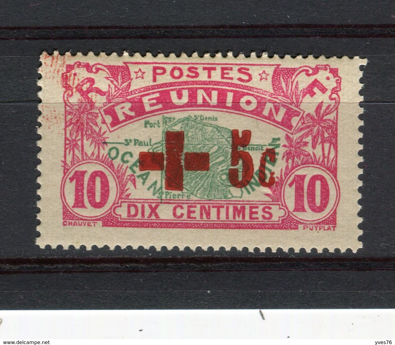 REUNION - Y&T N° 81** - Au Profit De La Croix-Rouge - Unused Stamps