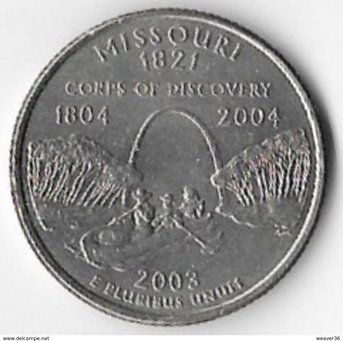 USA Missouri 2003P 25c States [C627/2D] - 1999-2009: State Quarters