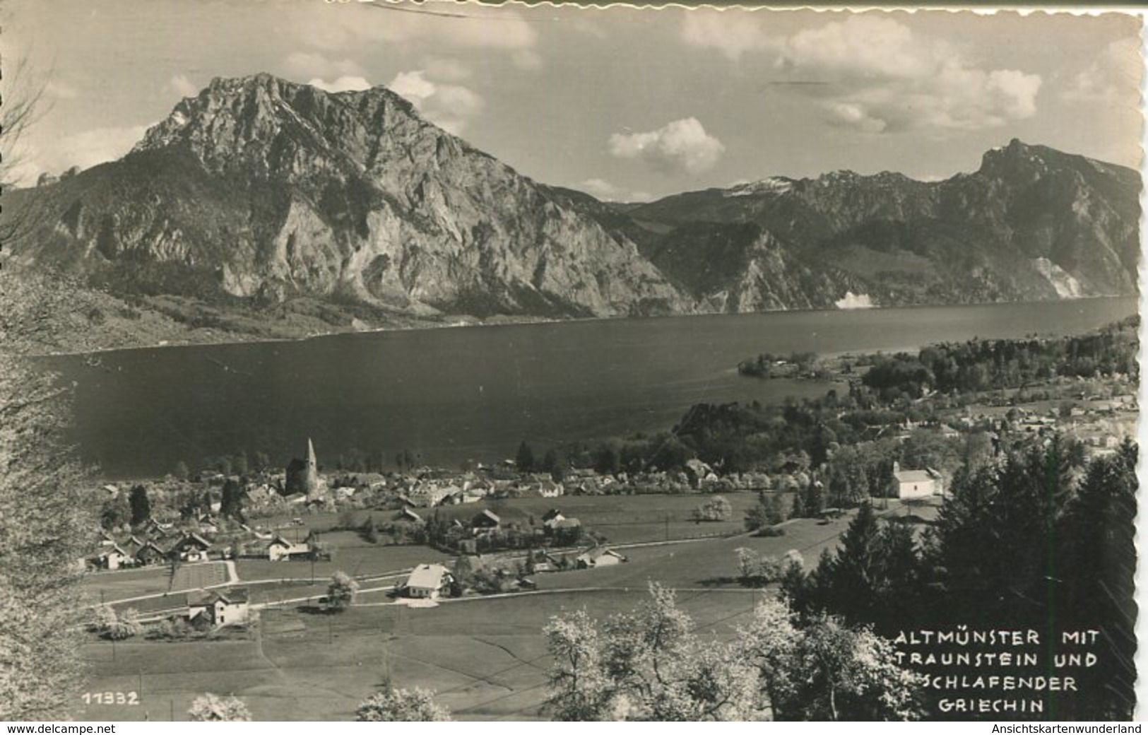 004455  Altmünster Mit Traunstein Und Schlafender Griechin  1957 - Other & Unclassified