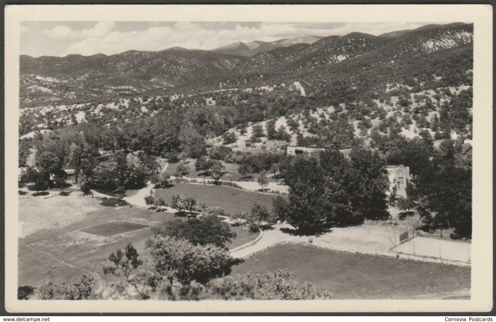 An Unidentified Californian Hillside, C.1940 - Agfa Ansco RPPC - To Identify