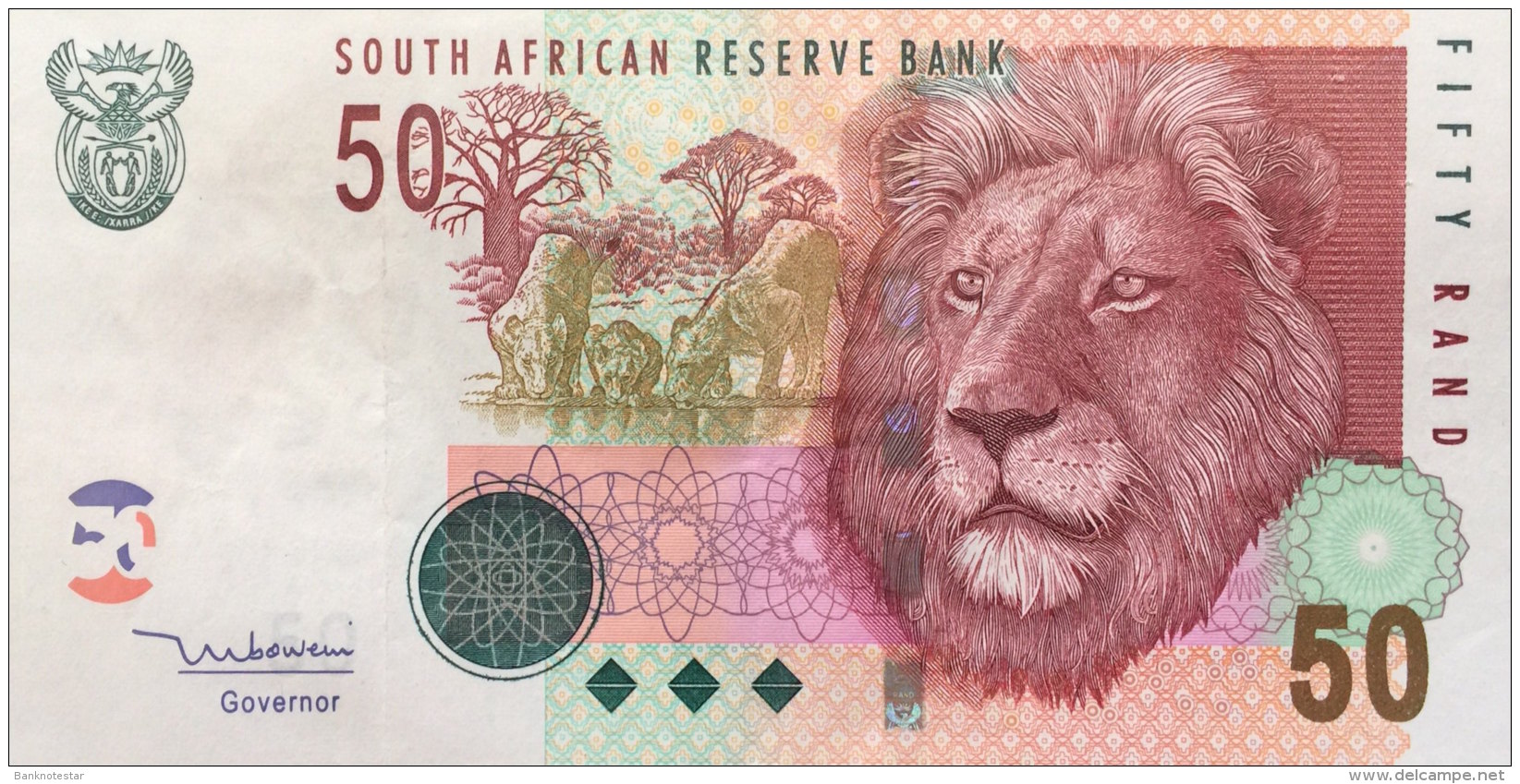 South Africa 50 Rand, P-130a (2005) VF - Südafrika