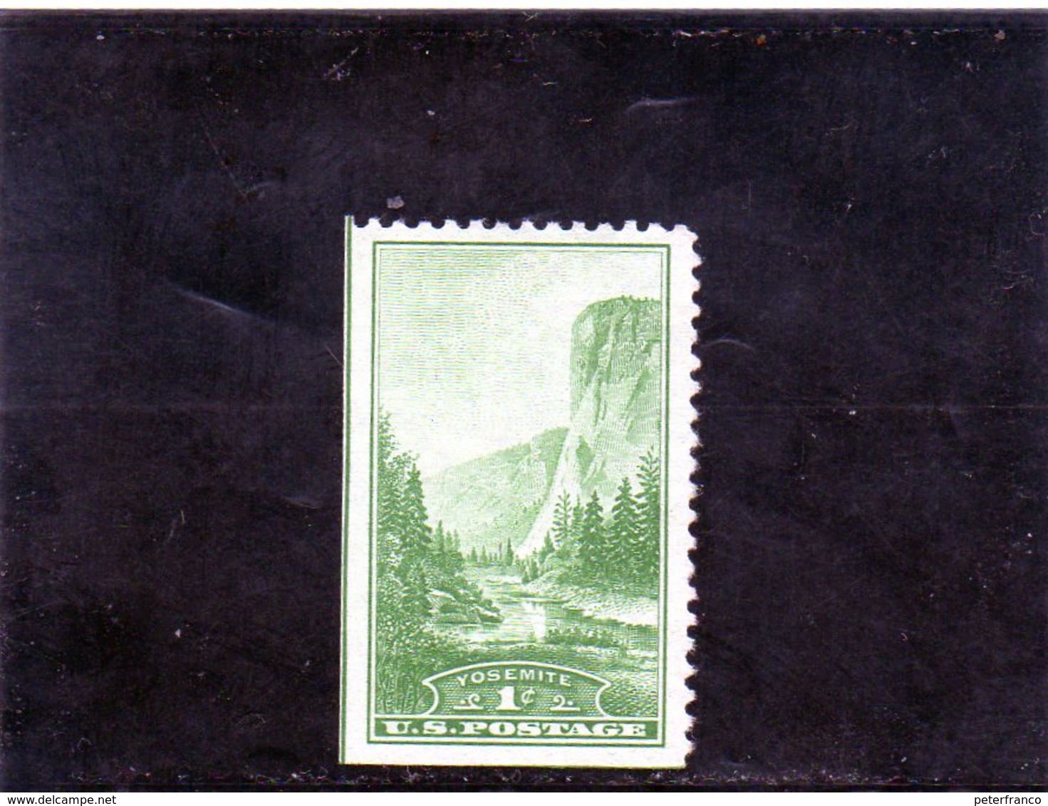 B - 1934 Stati Uniti - El Capitan Summit - Yosemite Park - Used Stamps