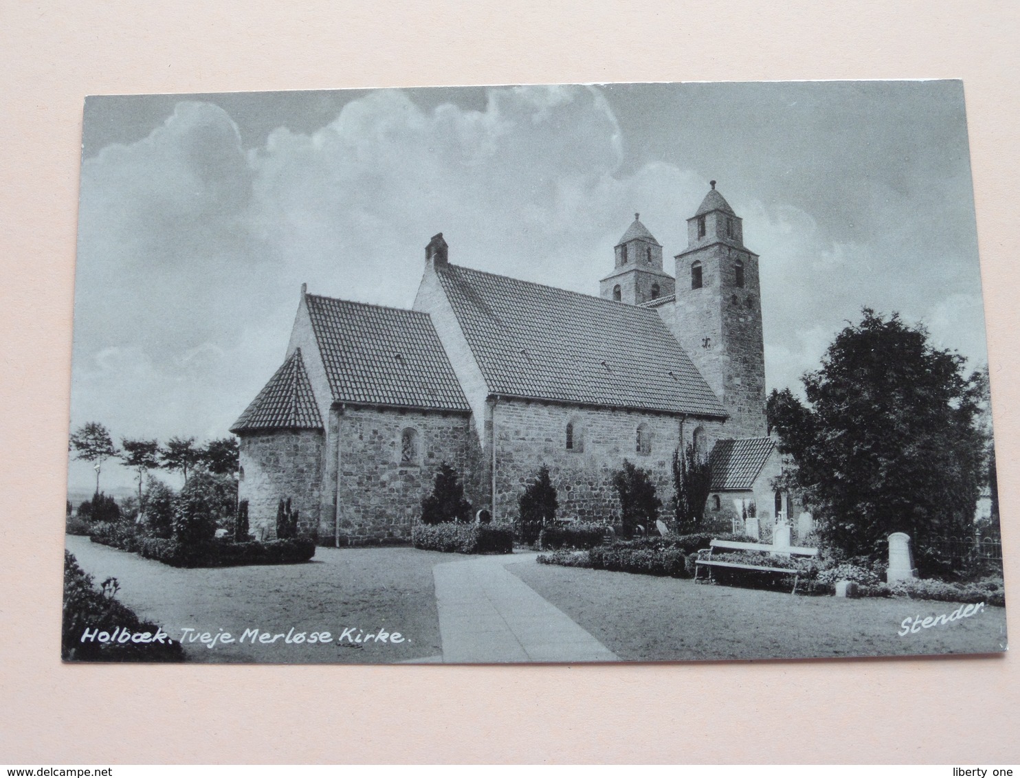 HOLBAEK, TVEJE MERLOSE KIRKE ( Stenders ) Anno 19?? ( Voir Detail Photo ) ! - Danemark