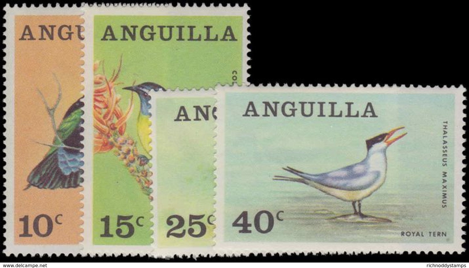 Anguilla 1968 Anguillan Birds Unmounted Mint. - Anguilla (1968-...)