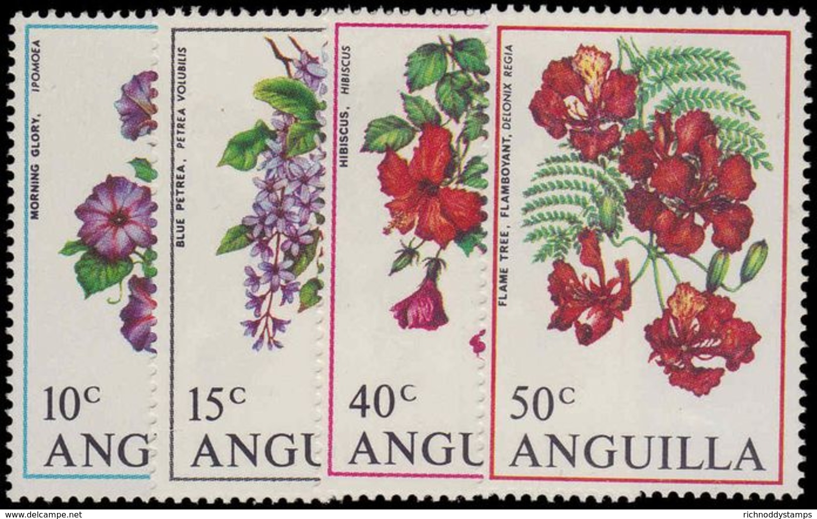 Anguilla 1970 Flowers Unmounted Mint. - Anguilla (1968-...)