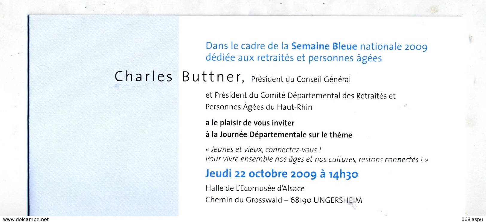 Carte Invitation Semaine Bleur Colmar Theme Ordinateur - Non Classés