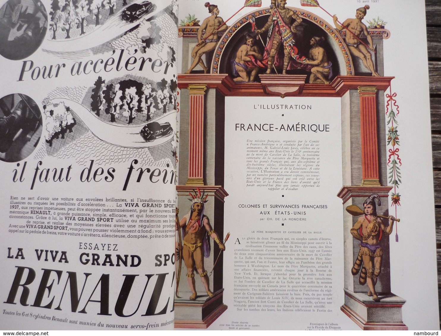 L'Illustration France Amérique 10 Avril 1937 - 1900 - 1949