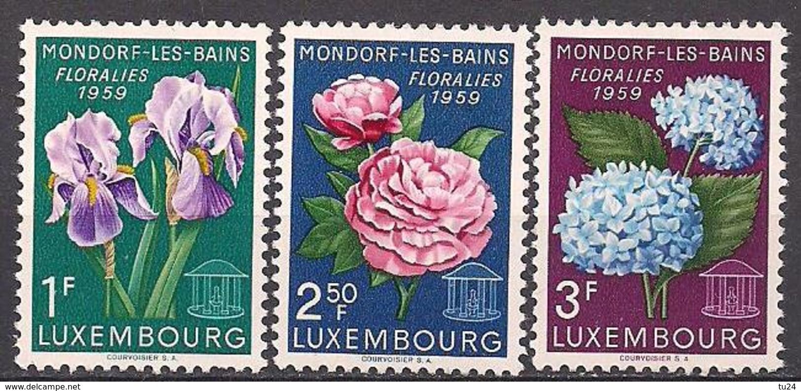 Luxemburg  (1958)  Mi.Nr.  606 - 608  Postfrisch / ** / Mnh  (8bb02) - Ungebraucht