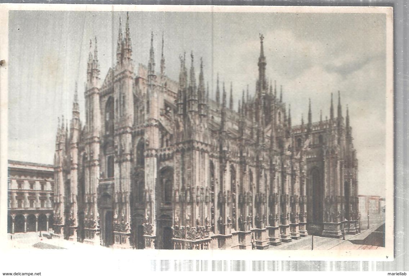 MILANO ,PIAZZA DEL DUOMO.viaggiata.NO. 1940.fp.3968.M. - Milano