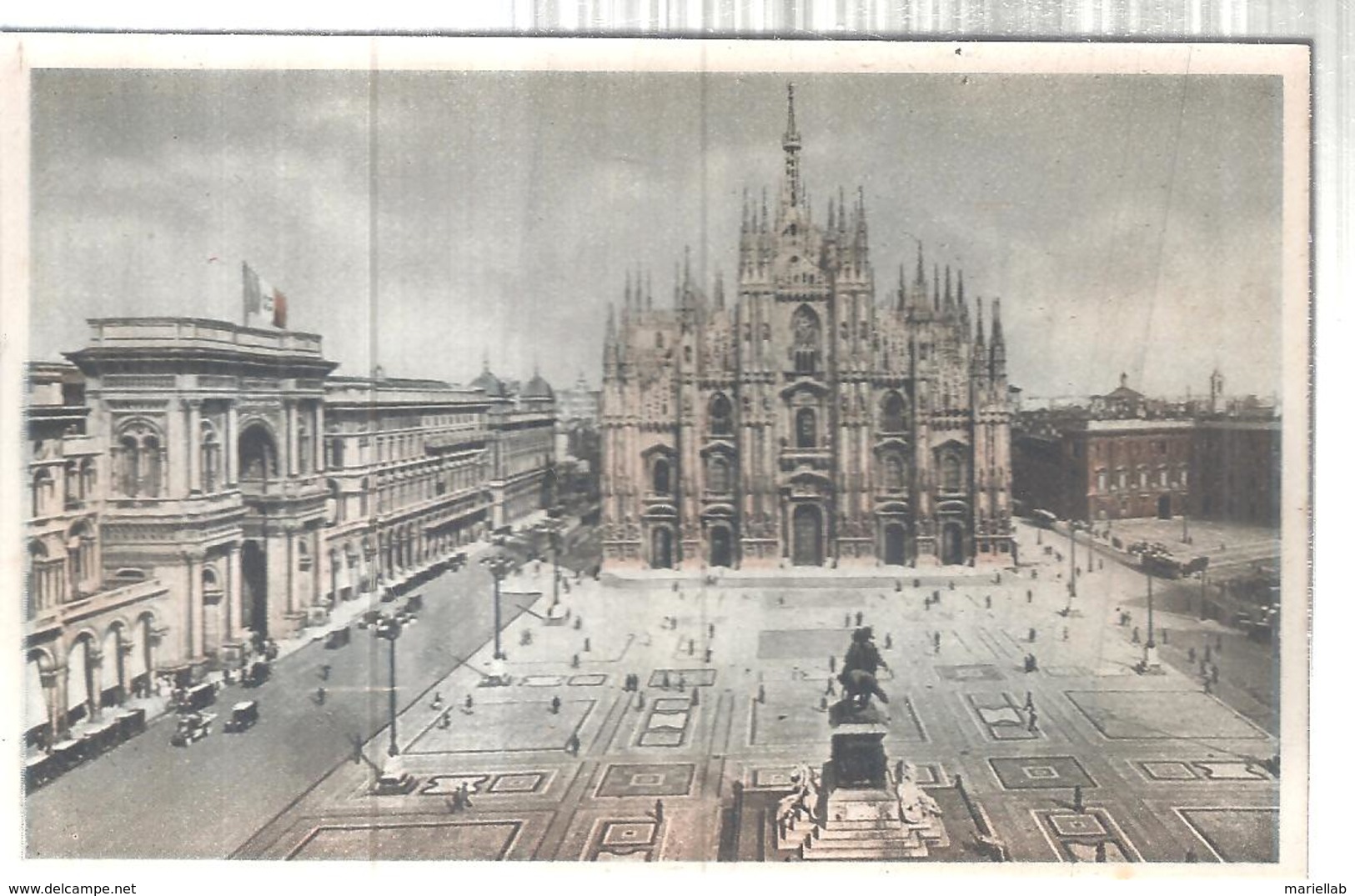 MILANO ,IL DUOMO.viaggiata.NO. 1940.fp.3969.M. - Milano