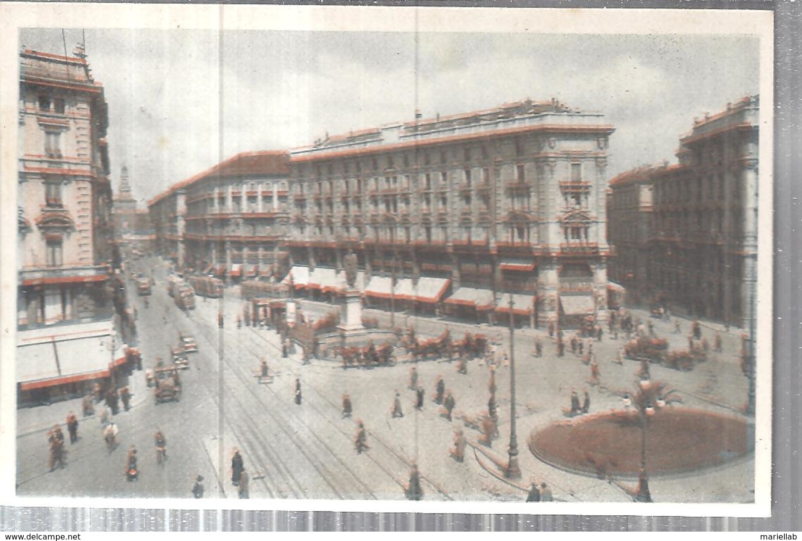 MILANO ,VIA DANTE.viaggiata.NO. 1940.fp.3970.M. - Milano