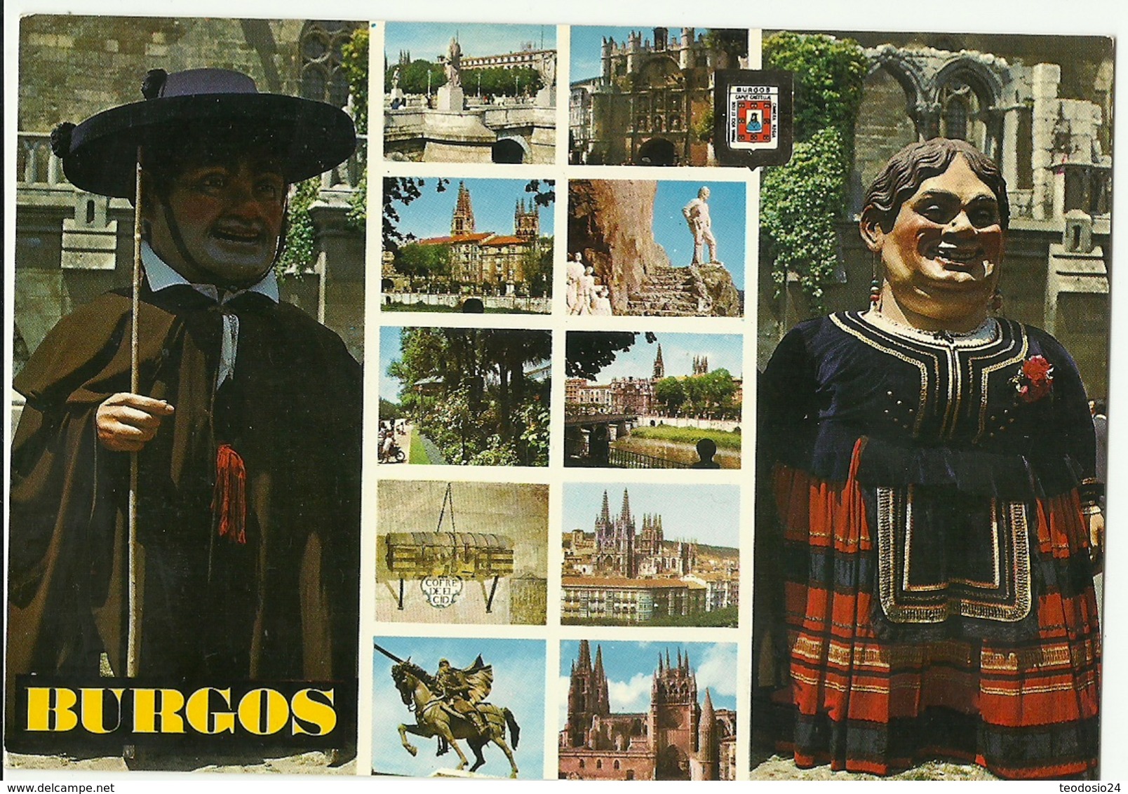 BURGOS LOS GIGANTILLOS    AÑOS 70 - Burgos