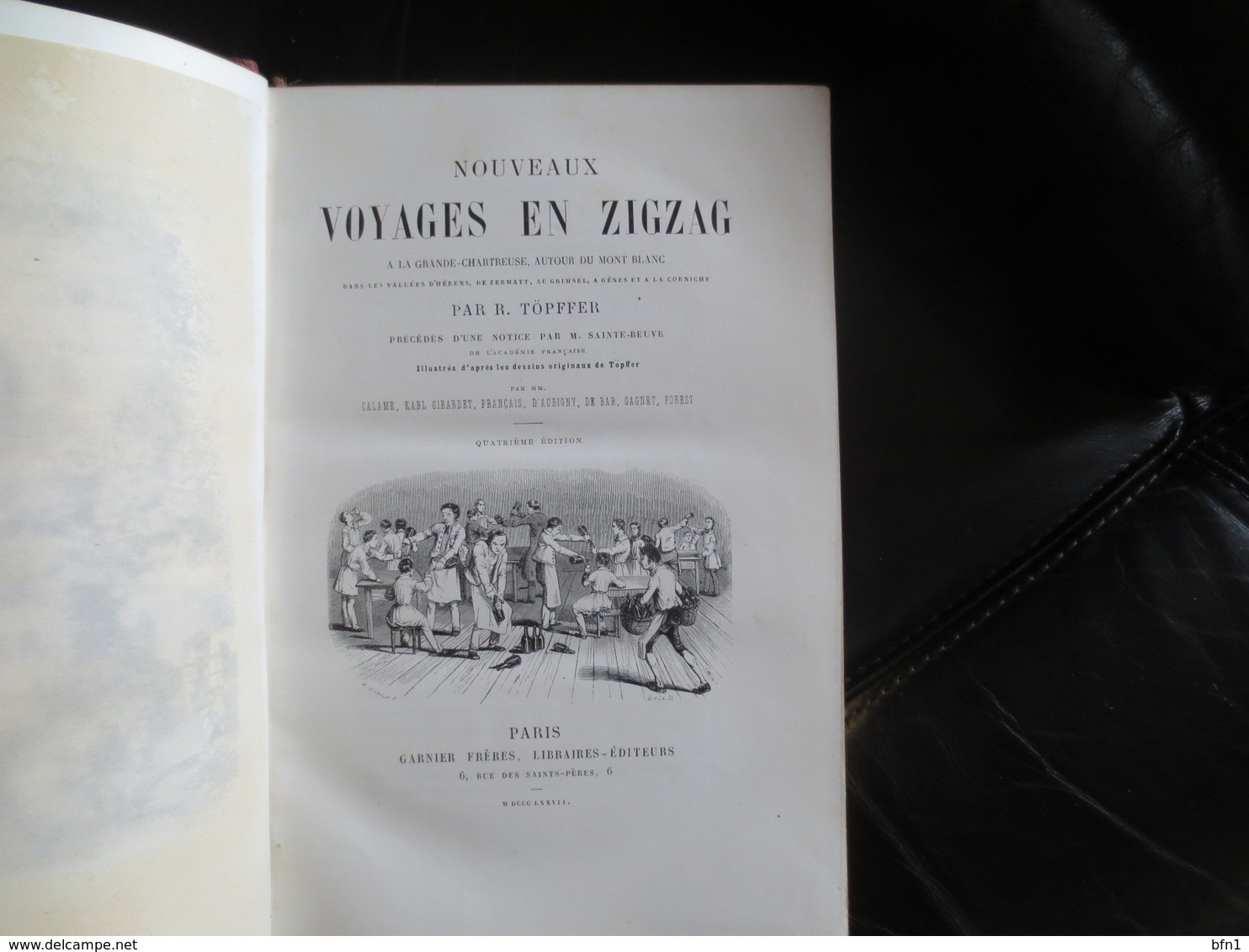 TOPFFER R(odolphe) - 1877  Nouveaux Voyages En Zigzag A La Grande Chartreuse, Autour Du Mont Blanc, Dans Les Vallées - Géographie