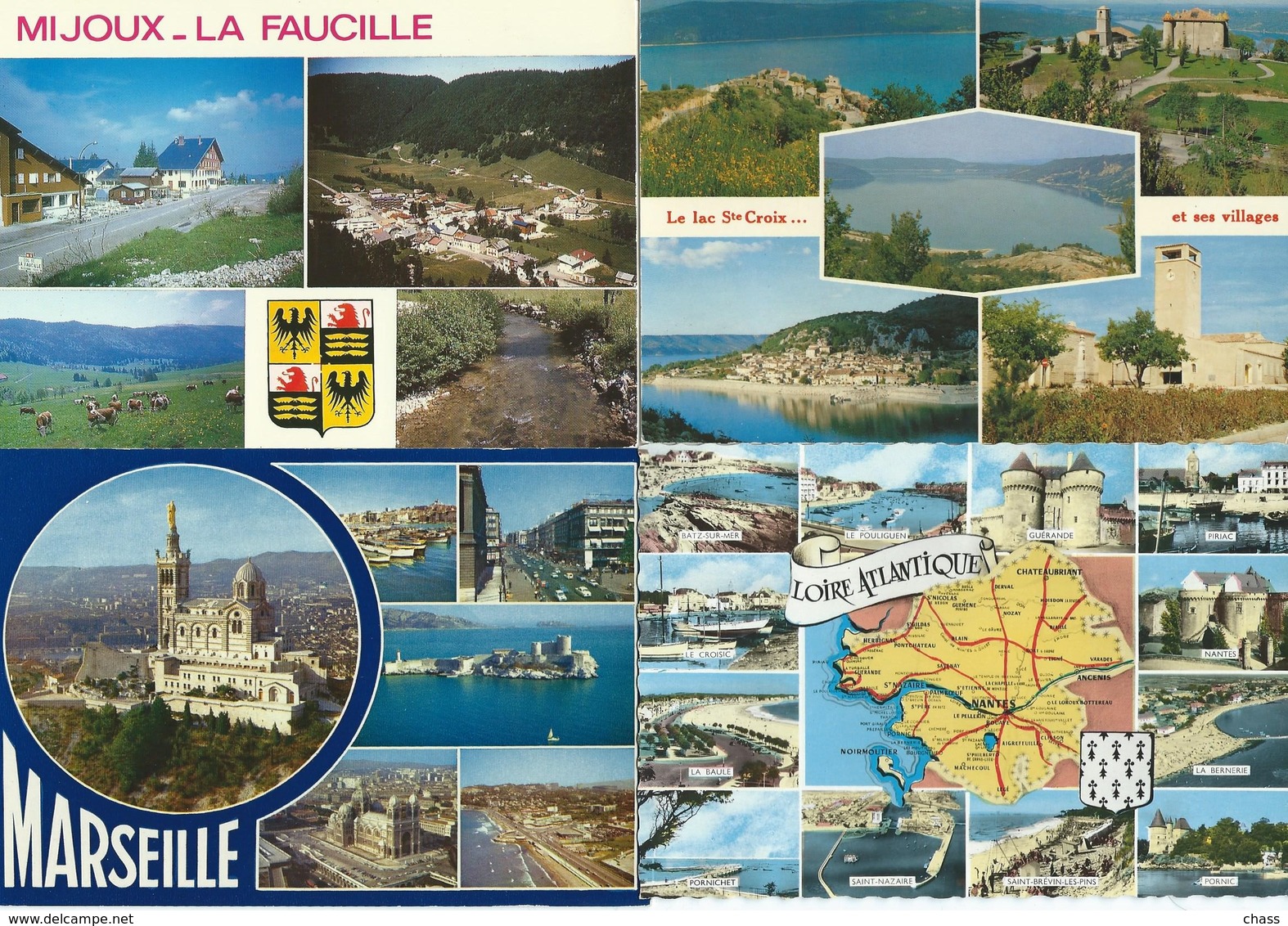 Lot De 1250 Cartes Postales En Bon état De Communes De France - 500 CP Min.