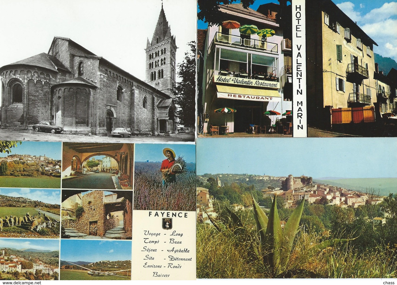 lot de 1250 cartes postales en bon état de communes de France