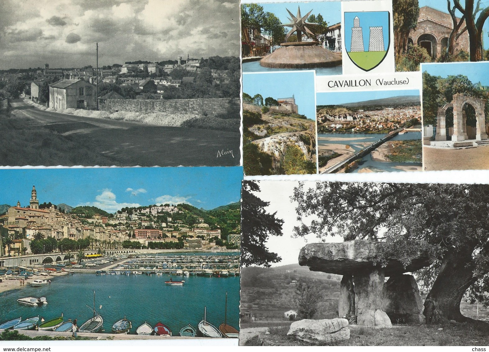 lot de 1250 cartes postales en bon état de communes de France