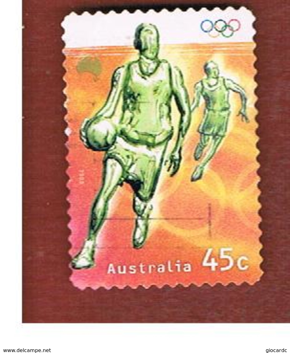 AUSTRALIA  -  SG 2018  -      2000 0LYMPIC GAMES:  BASKETBALL  -       USED - Used Stamps