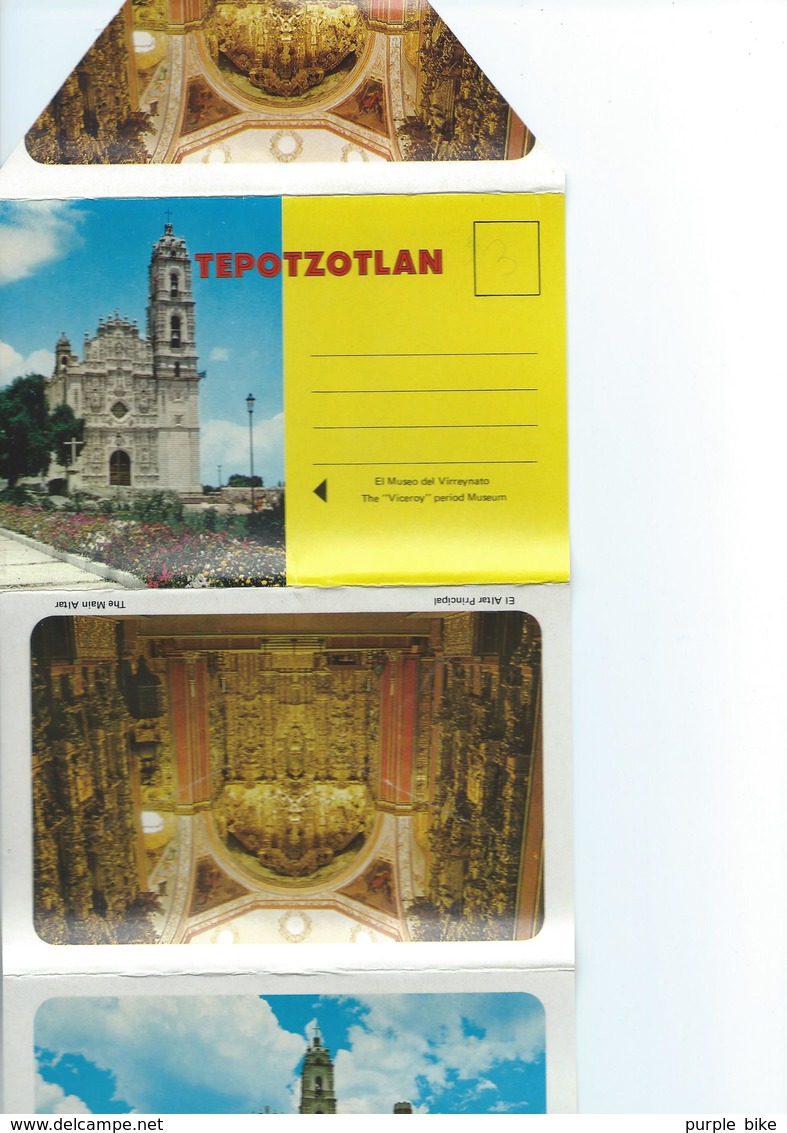 Mexique/Mexico Très Beau Lot de 22 CPSM + Carnet 14 vues Couleur -  Parfait état non écrites