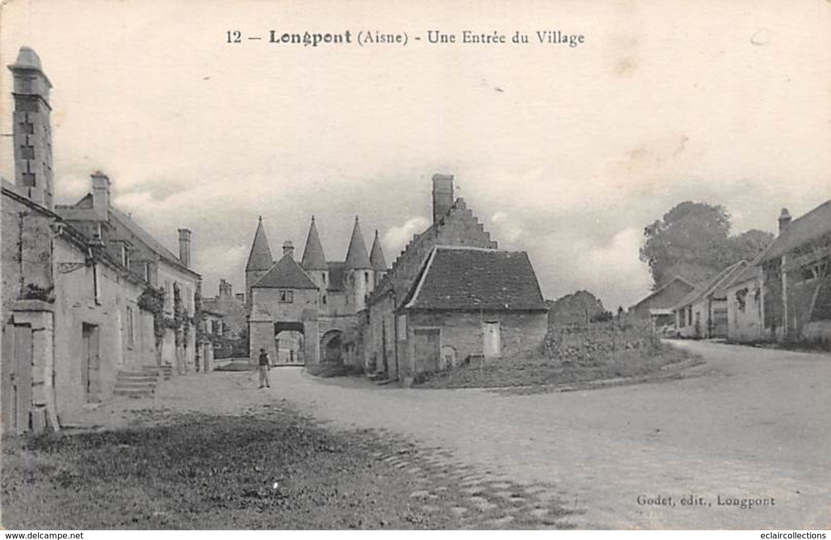 Longpont    02    Une Entrée Du Village 2     (voir Scan) - Altri & Non Classificati